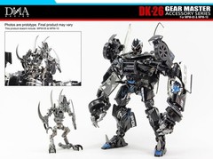DNA DK-26 Gear Master Accessory Series For MPM-05 Barricade MPM-10 Starscream