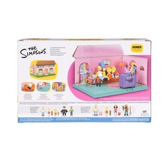 The Simpsons House Living Room Diorama Playset with Homer Figure and Accessories