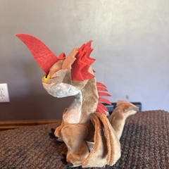 DreamWorks Dragons Cloudjumper Plush Spin Master 2015 Race to the Edge 8” Rare