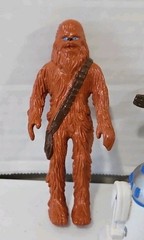 Vintage 1986 Star Wars Droids C3-PO R2-D2 1990 Chewbacca Figures LFL PVC
