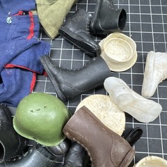 AS-IS Hasbro 12” GI JOE 1960’s – 70’s Jumpsuit Clothes Lot – Adventure Team C4