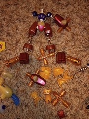 MEDABOTS METABEE 6″Figures Lot Of 3. Incomplete Or Parts Hasbro 2002 Rare.