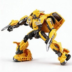 18cm 7.1in Transforming Beetle Car Robot Action Figure Articulated NEW Boxed USA