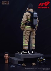 KUMIK Korean Fire Fighter Ju Ji Hun 1/6 Action Figure Model Toy Collectible Gift