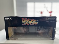 Back to the Future Time Machine 1/16 Scale Die-Cast Replica DeLorean Neca