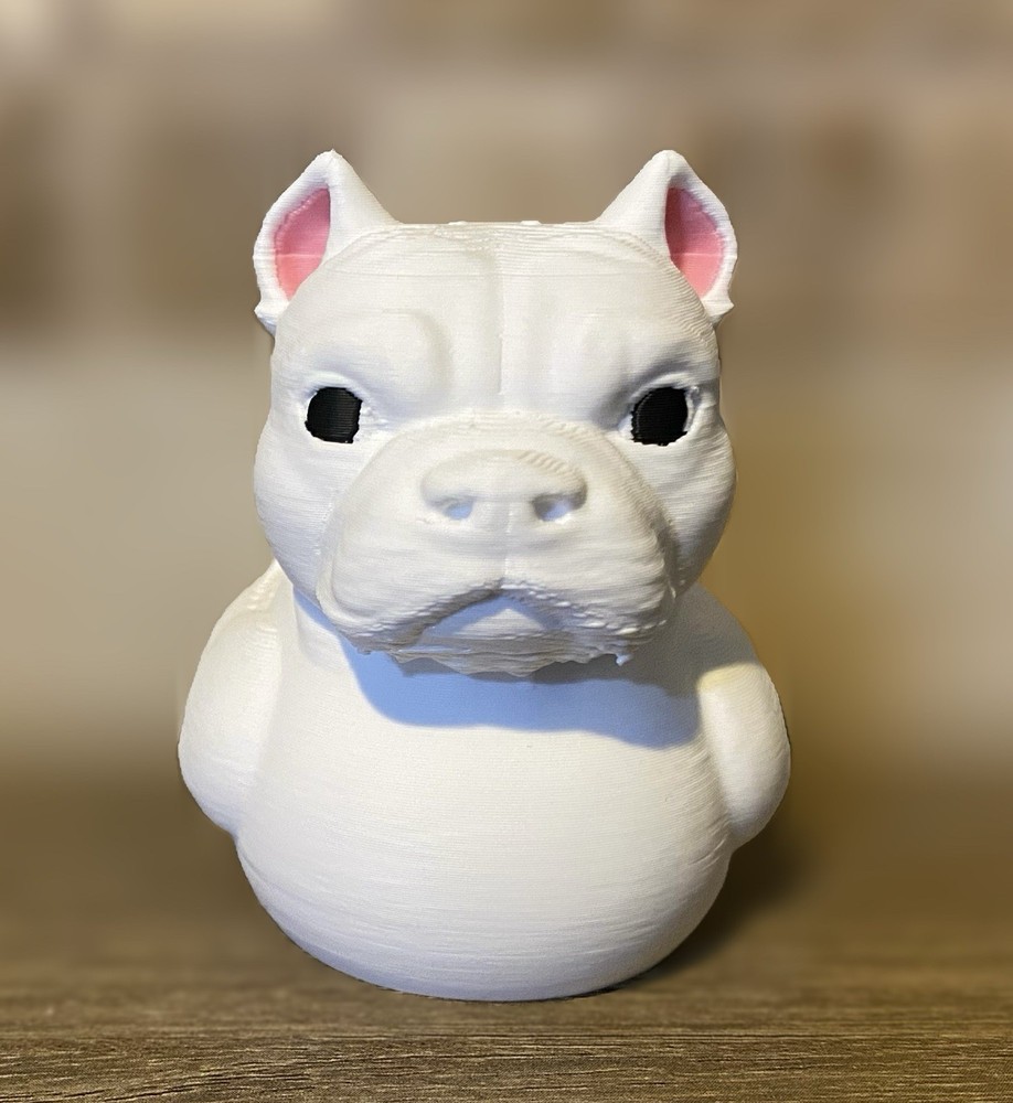 Pitbull Duck -White