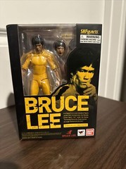 S.H. Figuarts BRUCE LEE YELLOW TRACK SUIT Action Figure AUTHENTIC US SELLER