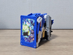 Metal Cardbot W BLUECOP W Transforming Patrol Car Robot Korean Toy 2025