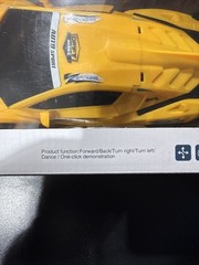 RC Transforming Robot Car Remote Control Deformation Vehicle Dance Lights NIB!