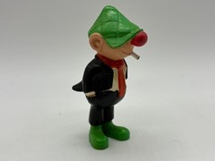 Vintage Andy Capp Schleich Smoking Figure Rubber Toy 2.5″ W. Germany 1970’s