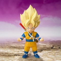 SHF Dragon Ball Super Saiyan Son Goku Mini Daima S.H.Figuarts Figure Bandai