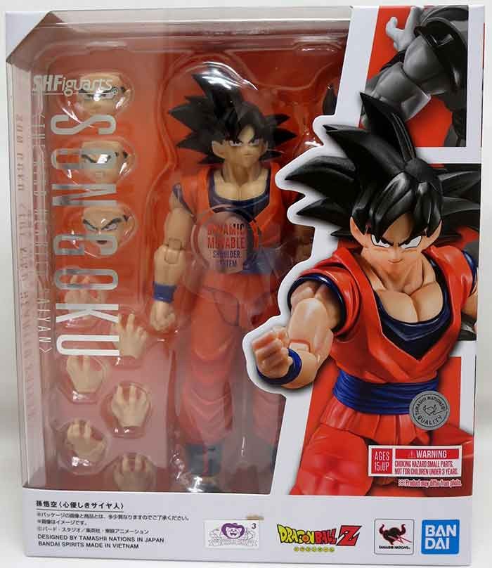 Dragonball Z 6 Inch Figure S.H. Figuarts – Son Goku – The Kind Hearted Saiyan