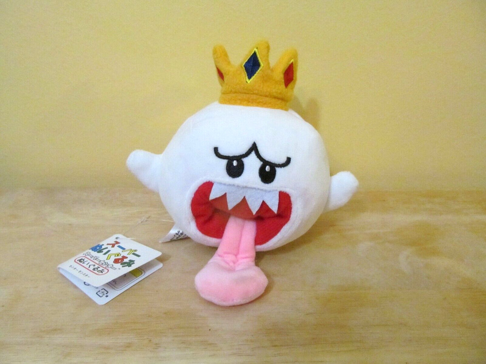 Mario Bros. King Boo Ghost Plush 5.5″ Inches (NEW)