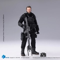 HIYA Toys Exquisite Super The Walking Dead Rick Grimes 1/12 Figure In Stock