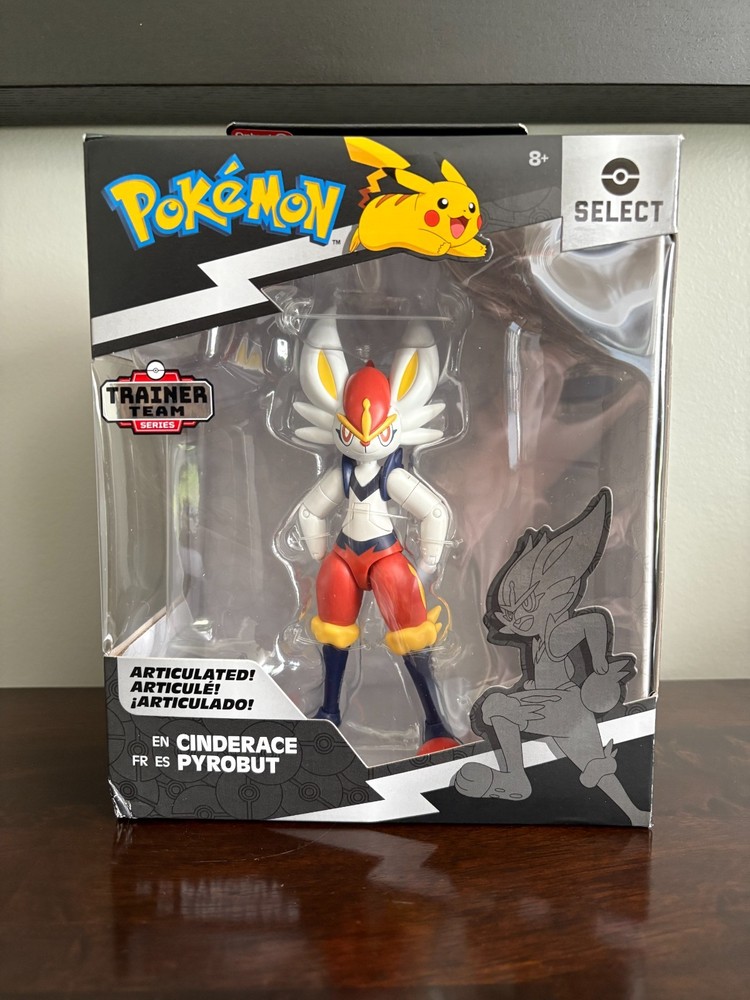New Sealed Pokémon Select Series 9 Cinderace Exclusive Limited Ed Action Figure