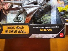 Jurassic World Survival Strike Attack MUTADON Park Dinosaur Mattel