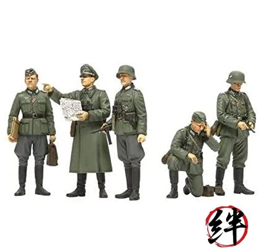 Tamiya Models German Field Commander Set Plastic Model Kit