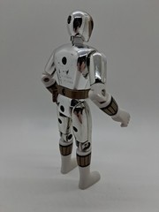 1995 Mighty Morphin Power Rangers 5″ Silver Chrome White Ranger Figure