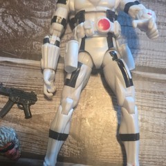 Marvel Legends Protector Action Figure Human w/ Gun Accessory & Alternate Head
