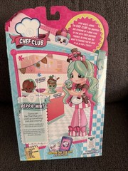 Shopkins Shoppies Peppa Mint Chef Club With Accessories New in Package