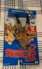 2026 WWE SUPERSTARS THE ROCK-BLUE BACKING-NEW IN ORIGINAL SEALED PACKAGE