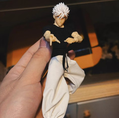 1/12 Custom Hands + shoes + head sculpt For 6” Jujutsu Kaisen Satoru Gojo set