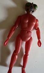 VINTAGE TOMLAND STAR RAIDERS FAMOUS MONSTERS OOV THE FLY HEAD YOG RED BODY