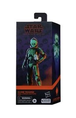 Star Wars The Black Series Clone Trooper Halloween Edition and Porg Toys, 6-In