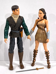 Mattel DC Comics 2017 Movie Steve Trevor Wonder Woman 12″ Action Figure Doll Set