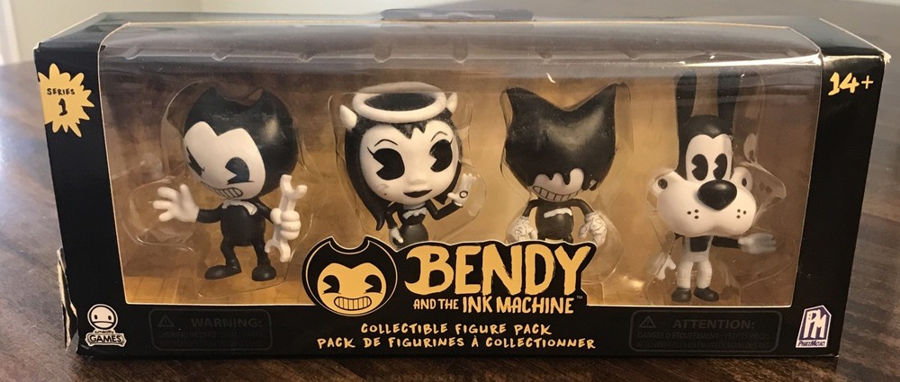 Bendy and the Ink Machine Collectible Figure Pack Series 1 4-Pack 2017 Sealed