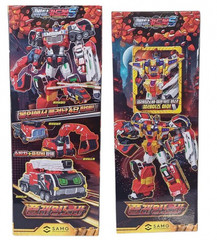 Metal Cardbot S Season2 FLAMENOVA Transformer Robot Fire Car 2025 + Tracking