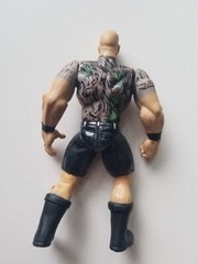 1998 JAKKS BCA BONE CRUSHING ACTION STONE COLD STEVE AUSTIN FIGURE camo shirt