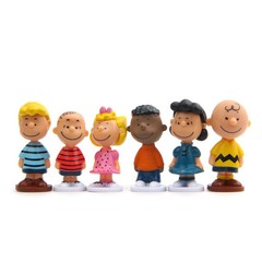Peanuts Mini Figure-Cake Toppers 12 pcs Set 2 Inches Free Shipping US Seller