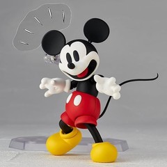 Movie Revo No.013 Mickey Mouse Kaiyodo Revoltech Figure Complex Color New