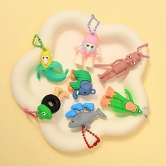 Italian Brainrot Blind Box 24PCS – Tungtungtung Tralalelo Mini Keychain Toy Set
