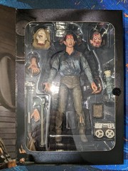 NECA Evil Dead 2 Dead by Dawn Ash Action Figure w/ Axe & Shotgun