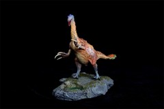 1/35 Tyrannosaurus Rex VS Therizinosaurus Dinosaur Model Animal GK Decor Figure