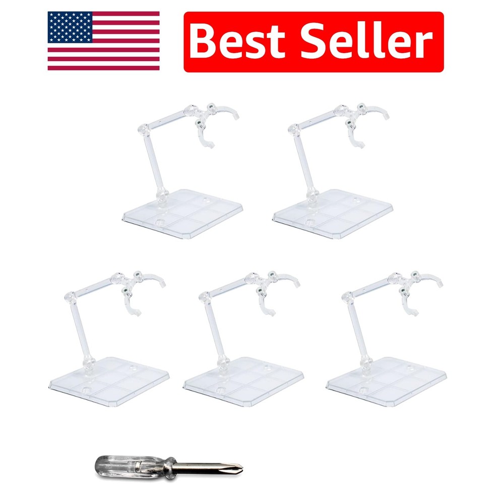 Creative Transparent Action Figure Base Holders – Perfect Gift for Collectors