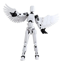 3D Printed Multi-Jointed Action Figure Movable Robot DIY Mannequin Desk Toy
