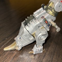 Vintage G1 Transformers Grimlock Dinobot Loose Incomplete Hasbro 85 Autobot