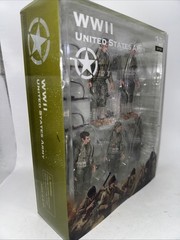JOYTOY US 1/18 Soldiers Action Figure Lot WW II US Troopers United States Army