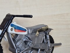 Ideal Team America Super Stunt Motorcycle Bike w/ Rider & Gyro Launcher 1980 Vtg
