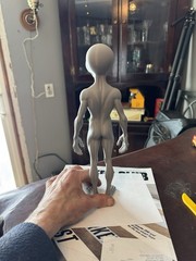 Grey Alien Action Figure 12” Tall! New Species!