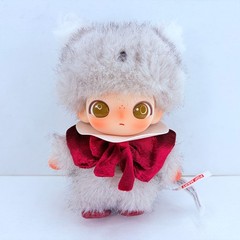 POP MART Dimoo The Secret Theatre Club Series Pendant Plush Doll – Granny Wolf