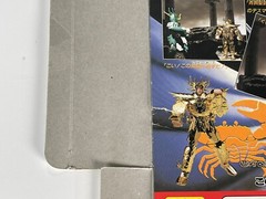 Saint Seiya Gold Cross Cloth Bandai 1987 Made in Japan (Box Only)