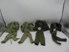 Vintage GI Joe 12″ Huge Lot 1990’s Accessories Camo Outfit Army Parachute