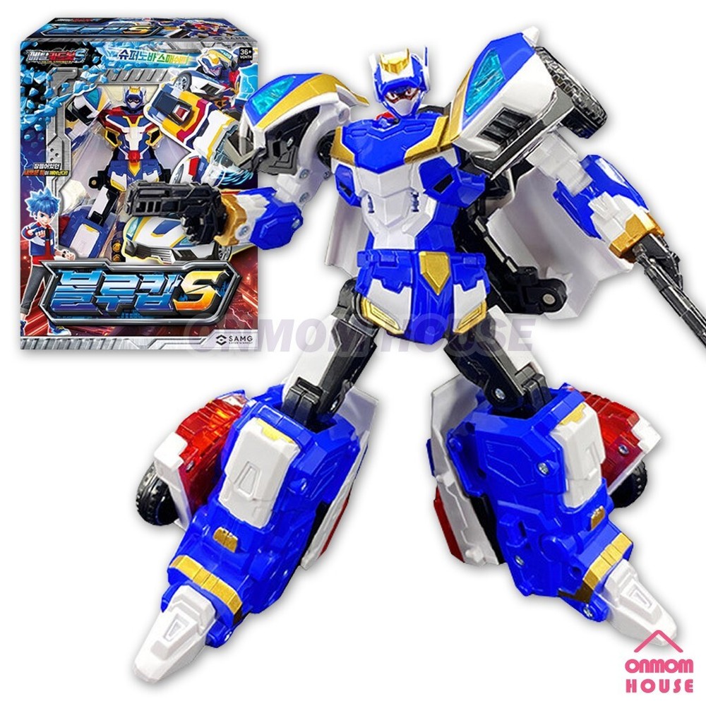 Metal Cardbot S BLUECOP S Transformation Police Car Action Figure Toy 2024