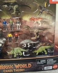 Jurassic World Chaos Theory Mini Figure Set 20 Pack NEW Ben Yaz Darius Kenji Sam