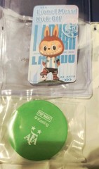 Pop Mart Labubu x Argentina AFA Lionel Messi Kick Off Figure Retired 2021 w/ Box