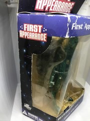 First Appearance Series 4 Blue Beetle Stealth Variant Action Figure Damaged Box